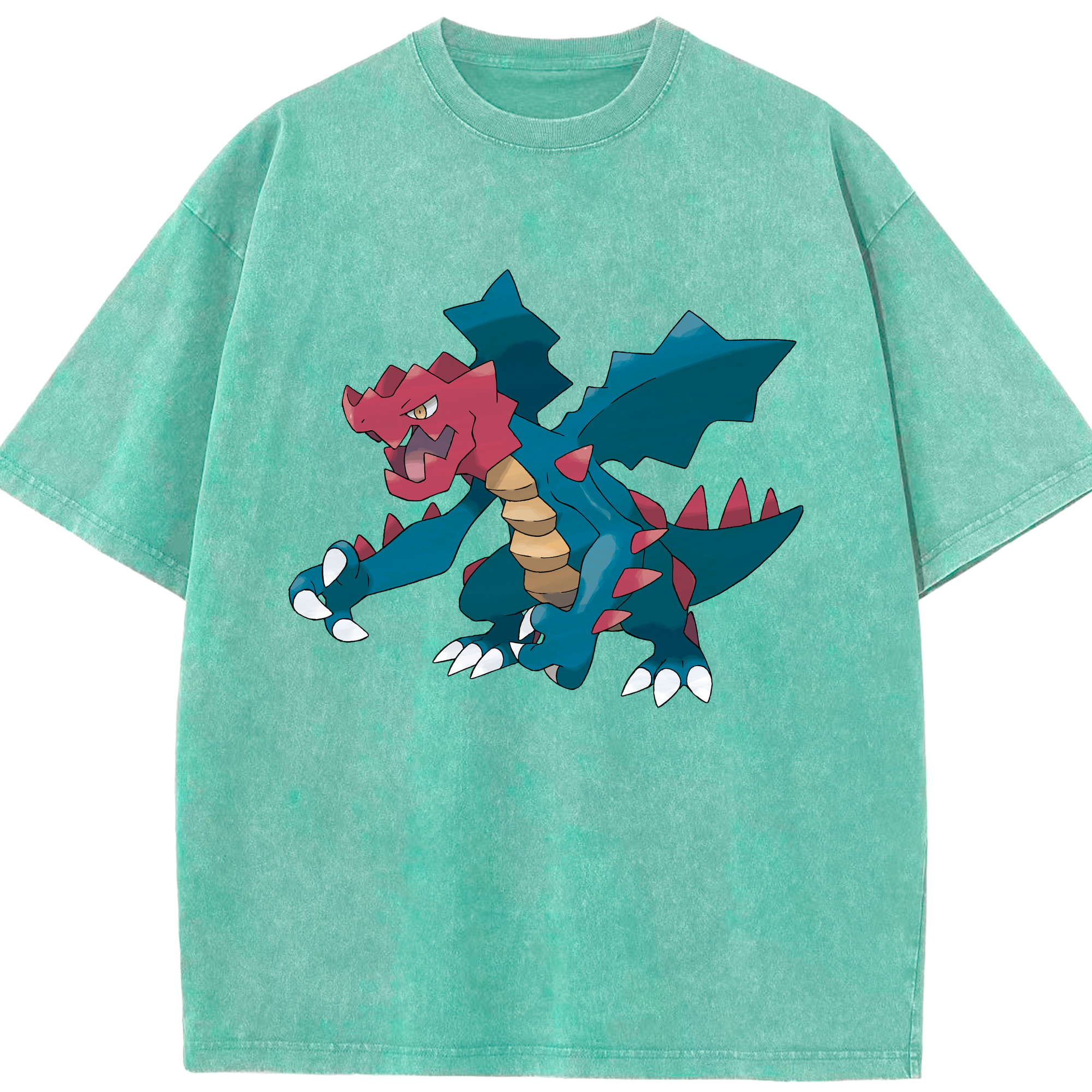 （画像用） ポケットモンスター Pokémon 綿100% ヴィンテージ風 半袖Tシャツ（フロントプリント）